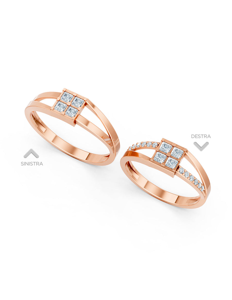 Argolla de matrimonio - unión perfecta - UNITI26