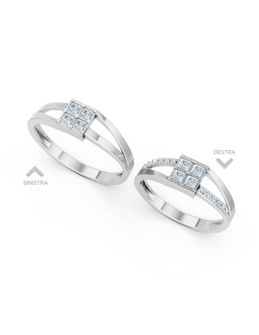 Argolla de matrimonio - unión perfecta - UNITI26