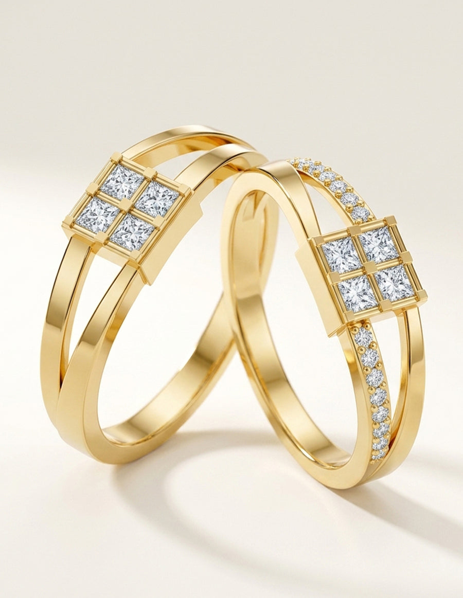 Argolla de matrimonio - unión perfecta - UNITI26