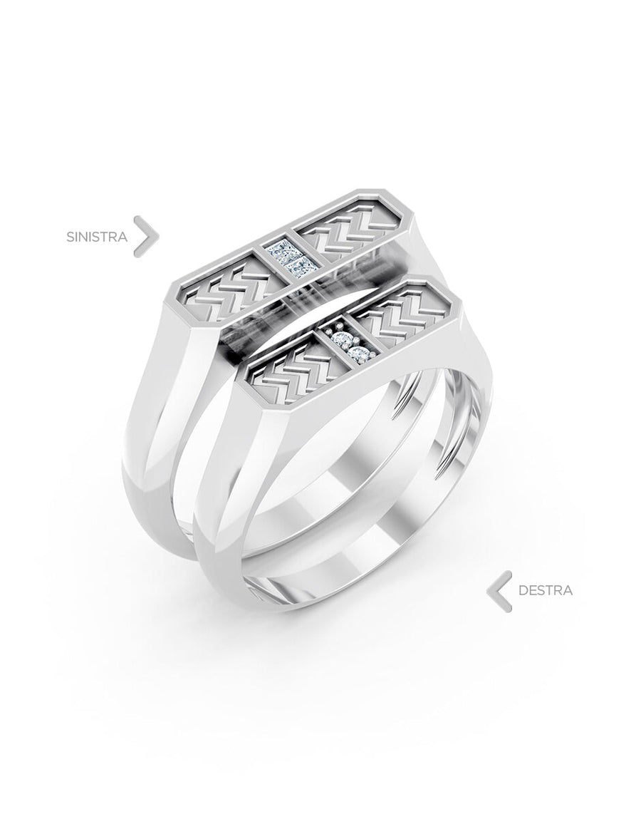 Argolla de matrimonio - unión perfecta - UNITI261