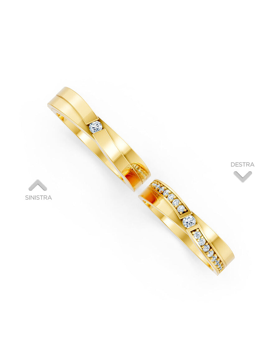 Argolla de matrimonio - unión perfecta - UNITI262