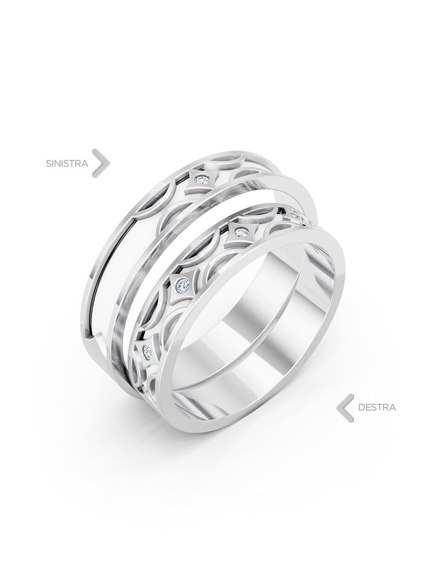 Argolla de matrimonio - unión perfecta - UNITI263