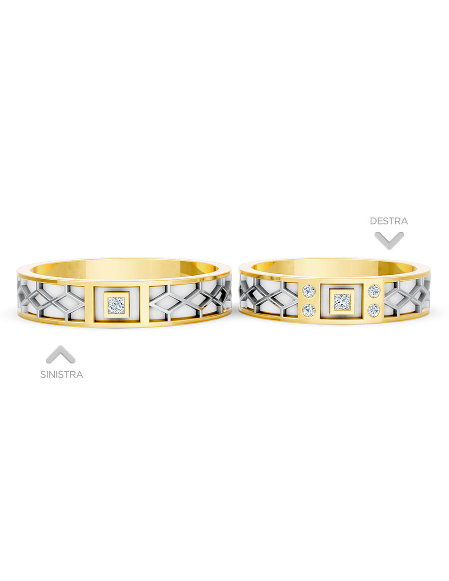 Argolla de matrimonio - unión perfecta - UNITI264