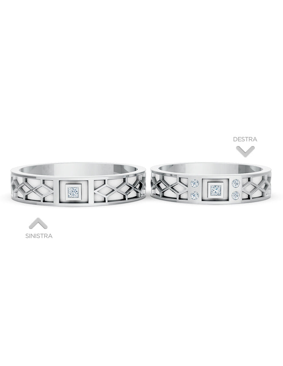 Argolla de matrimonio - unión perfecta - UNITI264