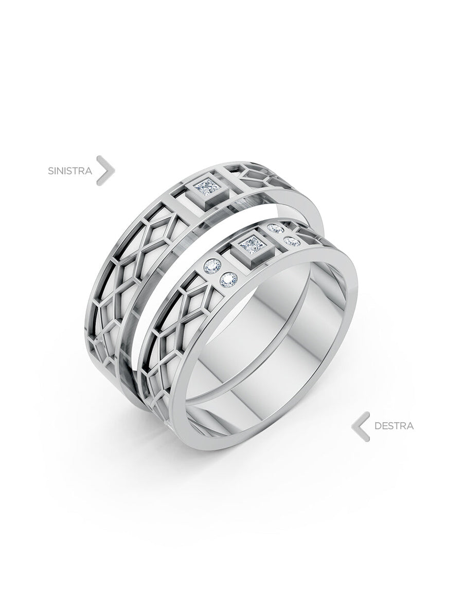 Argolla de matrimonio - unión perfecta - UNITI264