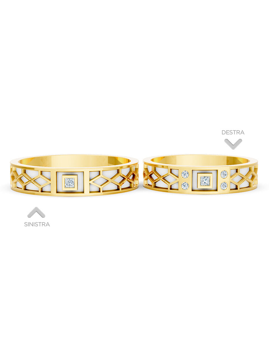 Argolla de matrimonio - unión perfecta - UNITI264