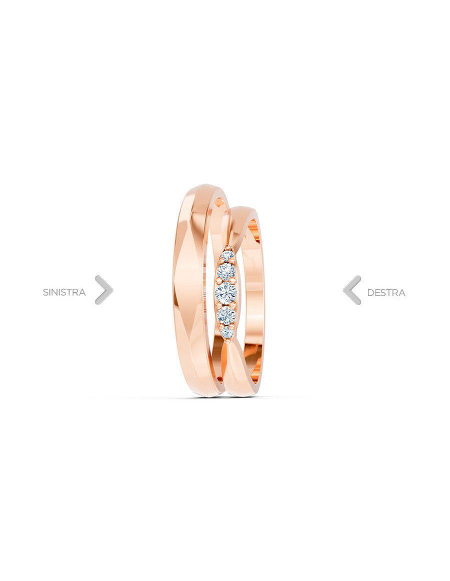 Argolla de matrimonio - unión perfecta - UNITI265