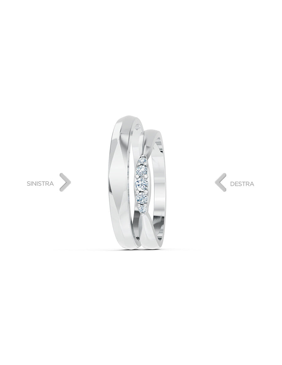 Argolla de matrimonio - unión perfecta - UNITI265