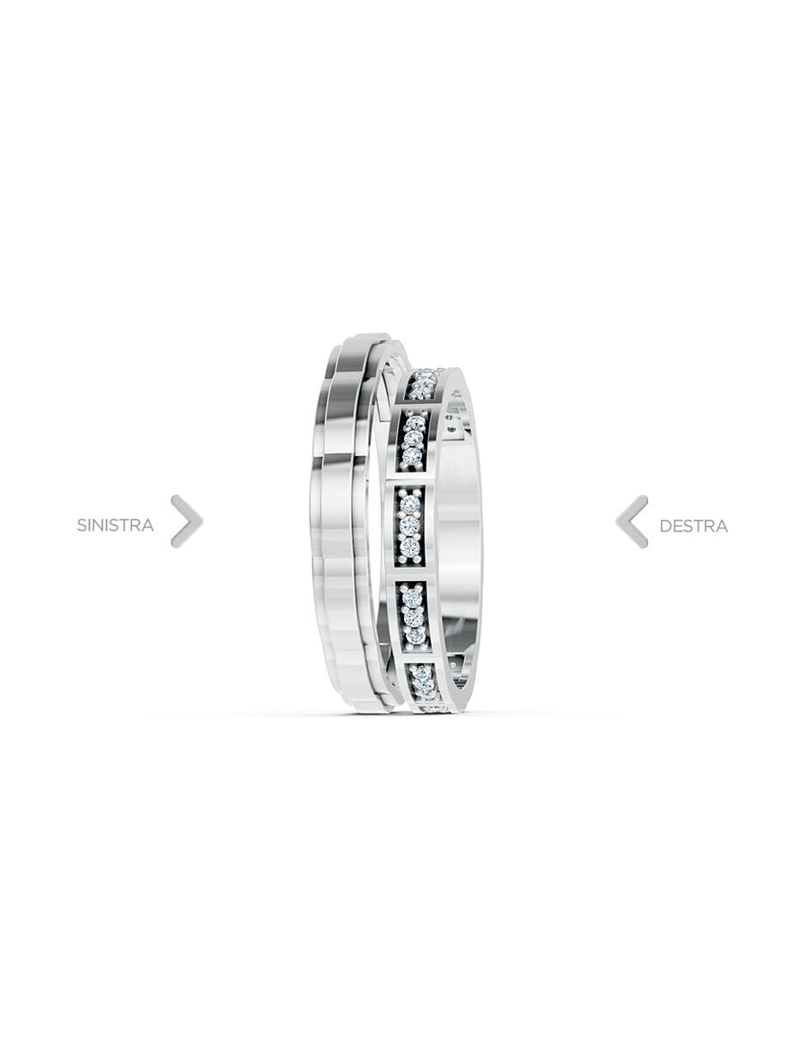 Argolla de matrimonio - unión perfecta - UNITI266