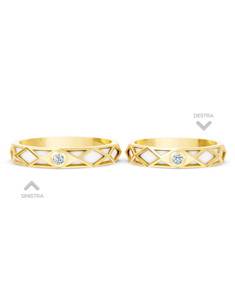 Argolla de matrimonio - unión perfecta - UNITI267