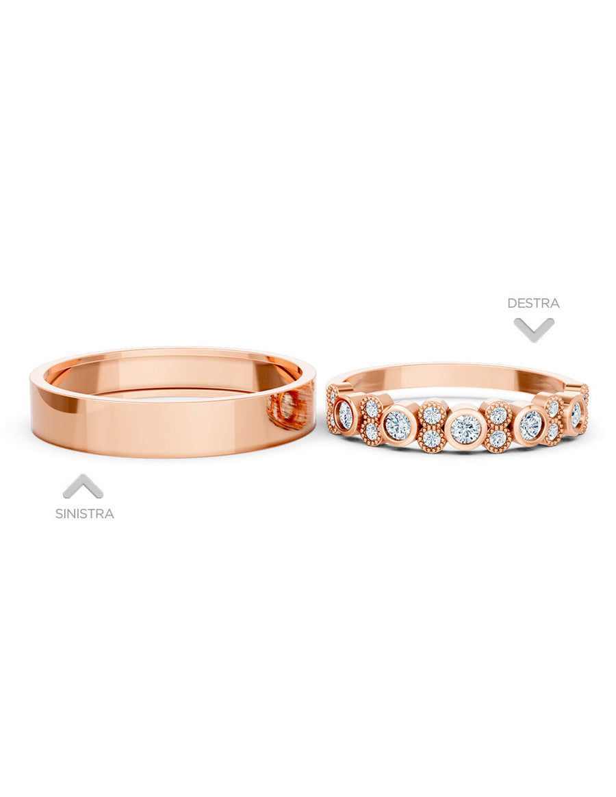 Argolla de matrimonio - unión perfecta - UNITI268