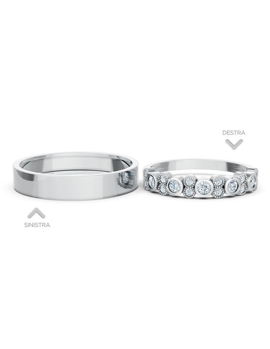 Argolla de matrimonio - unión perfecta - UNITI268