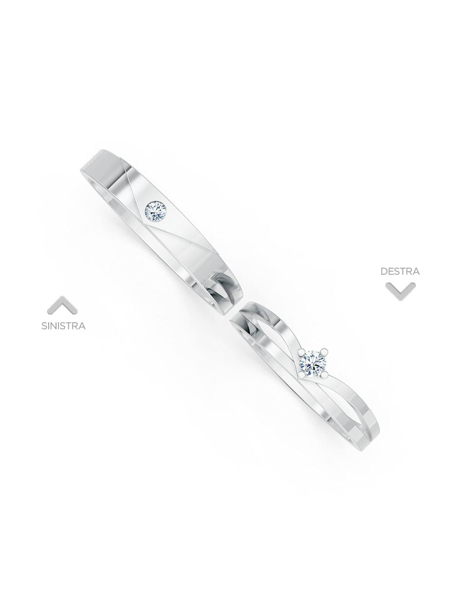 Argolla de matrimonio - unión perfecta - UNITI269