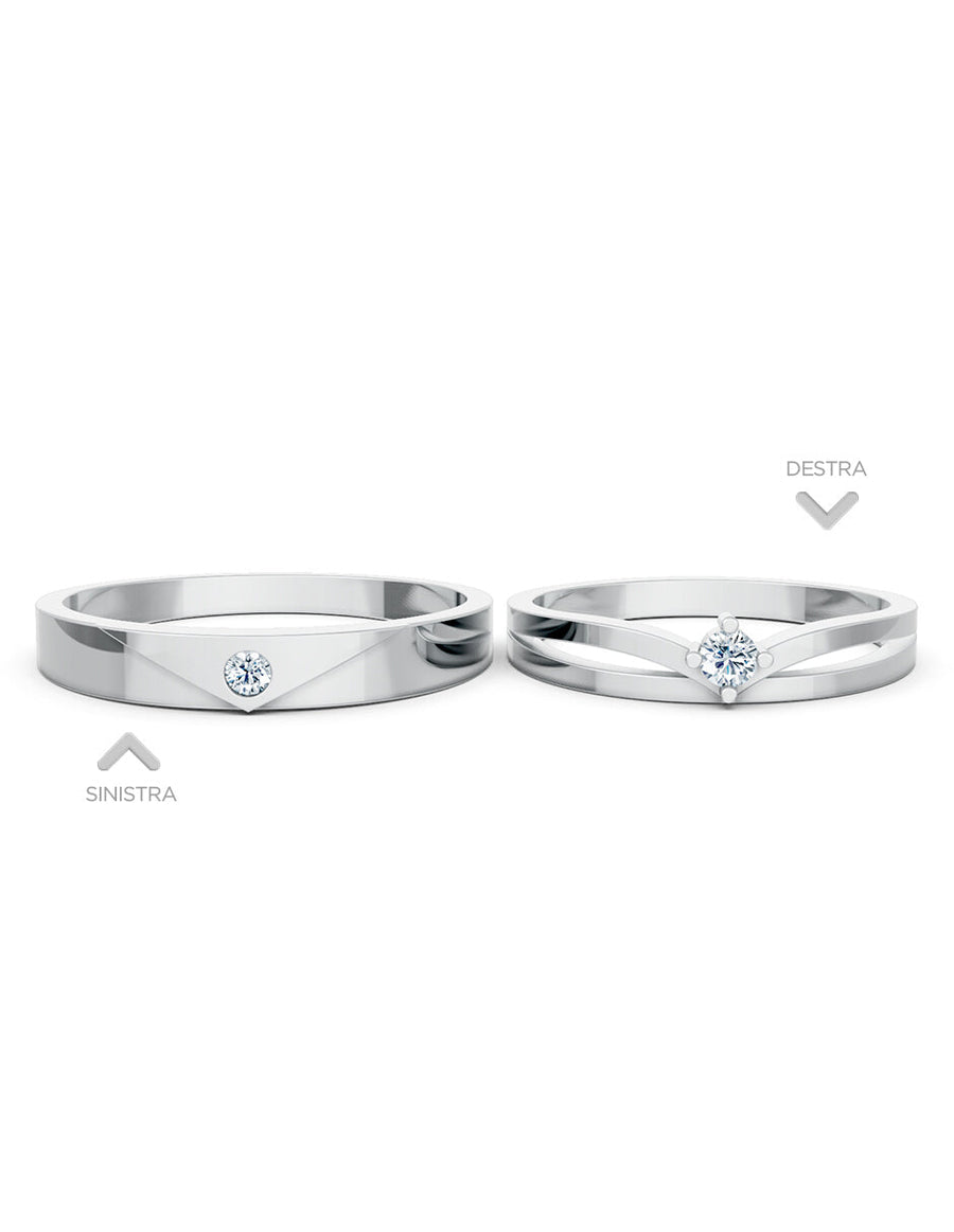 Argolla de matrimonio - unión perfecta - UNITI269