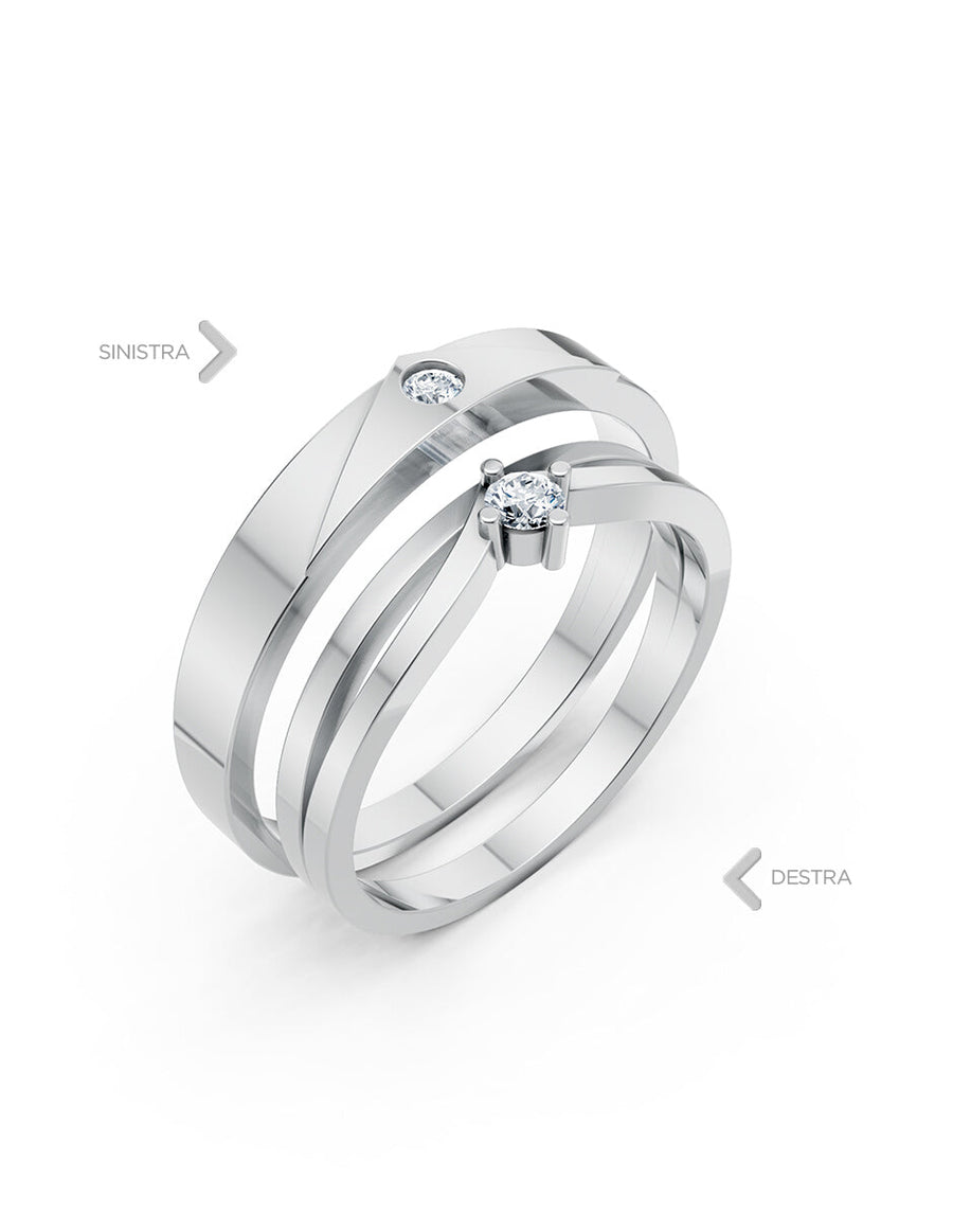 Argolla de matrimonio - unión perfecta - UNITI269
