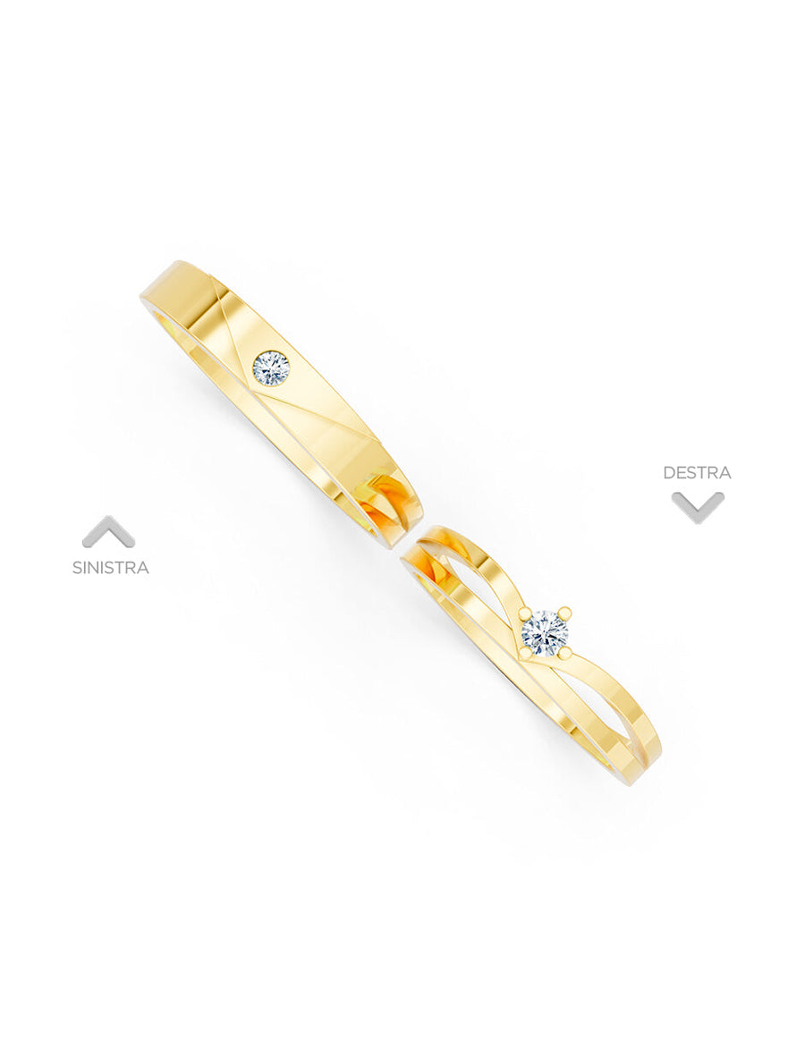 Argolla de matrimonio - unión perfecta - UNITI269