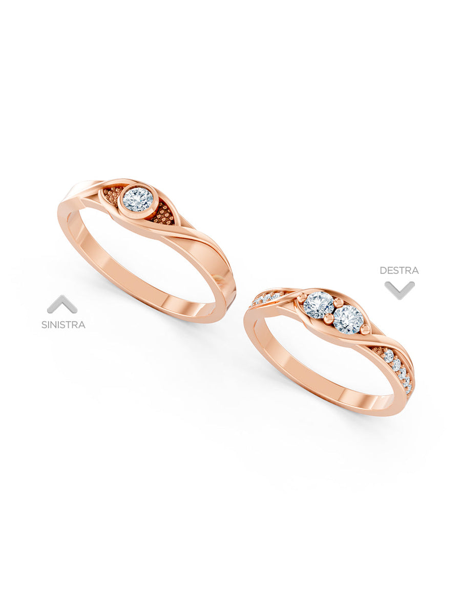 Argolla de matrimonio - unión perfecta - UNITI27