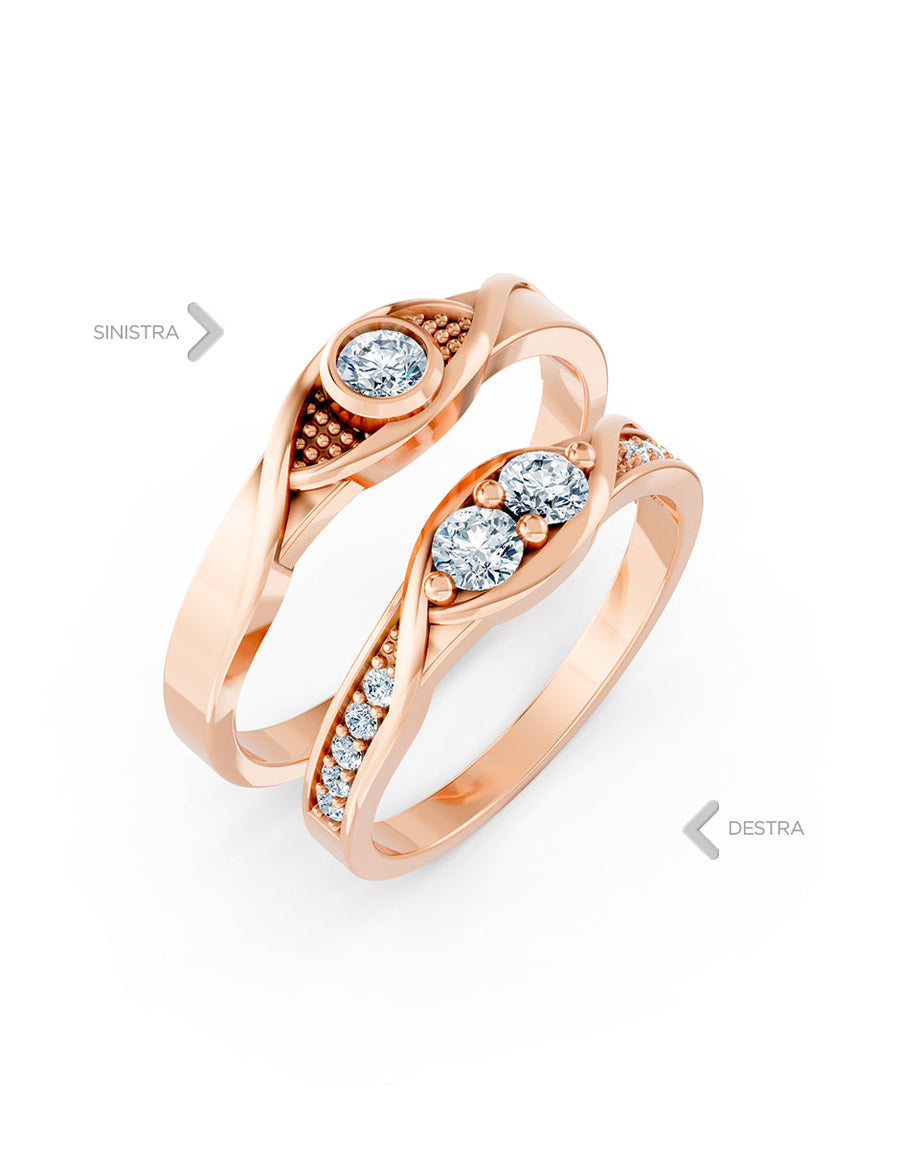 Argolla de matrimonio - unión perfecta - UNITI27