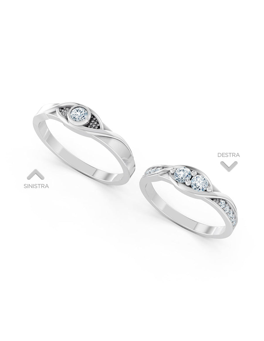 Argolla de matrimonio - unión perfecta - UNITI27