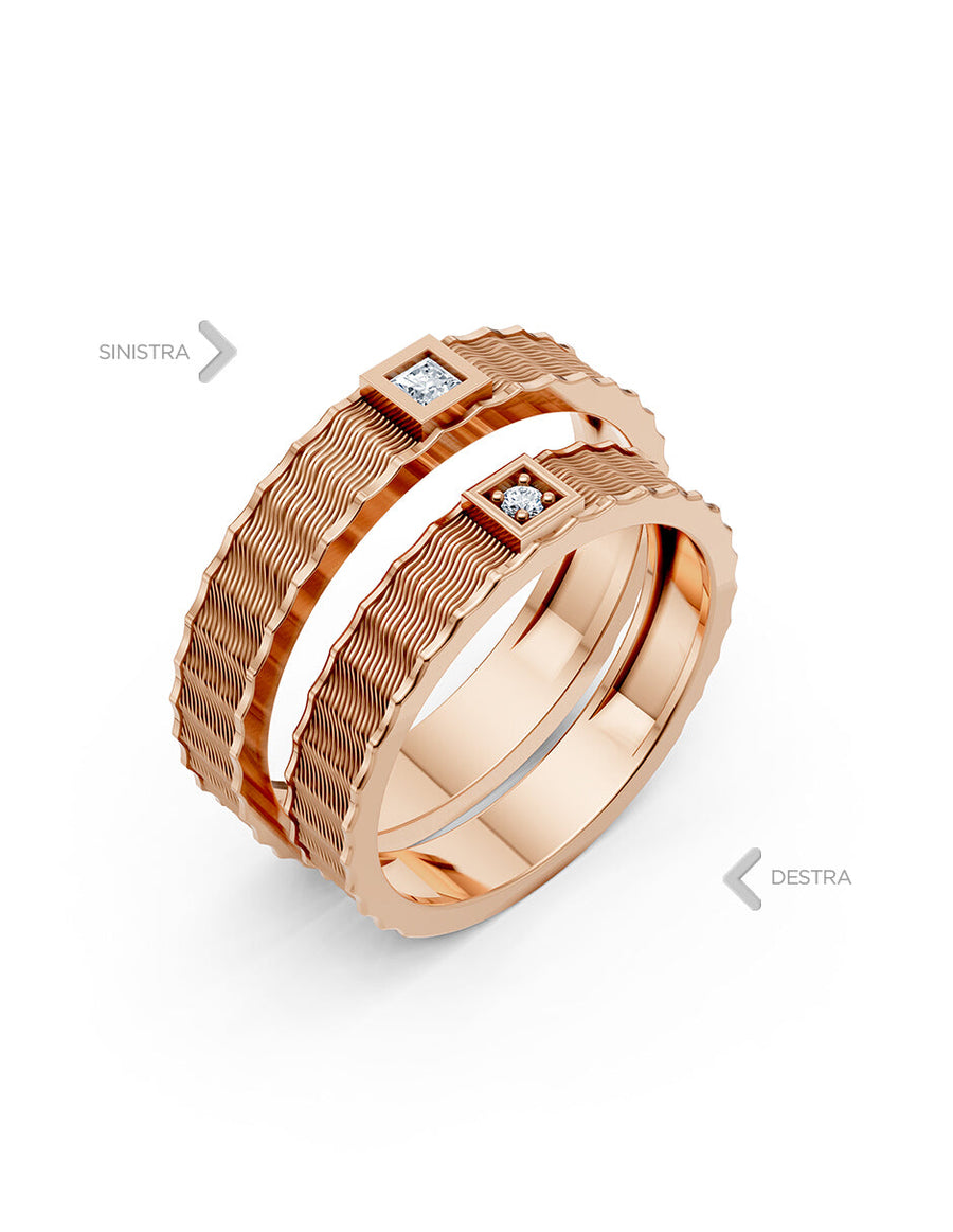 Argolla de matrimonio - unión perfecta - UNITI271