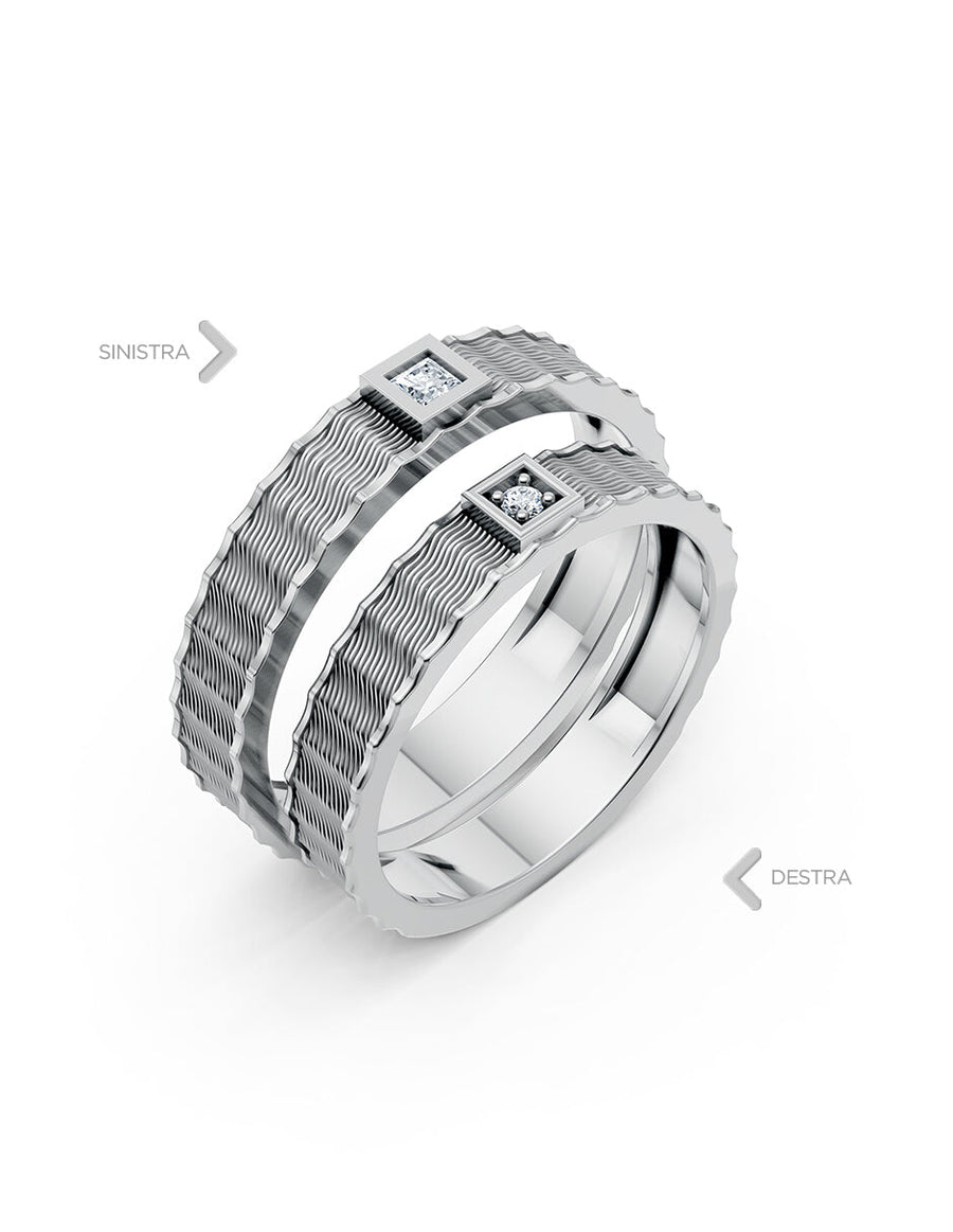Argolla de matrimonio - unión perfecta - UNITI271