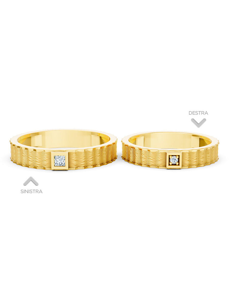 Argolla de matrimonio - unión perfecta - UNITI271