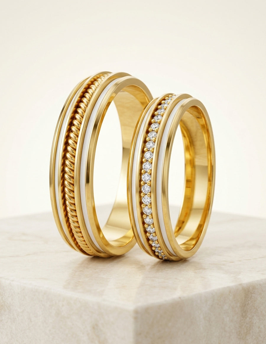 Argolla de matrimonio - unión perfecta - UNITI272
