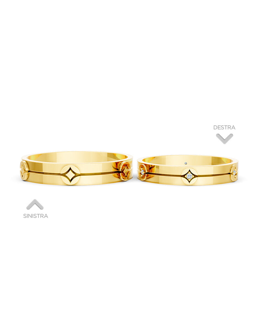 Argolla de matrimonio - unión perfecta - UNITI274