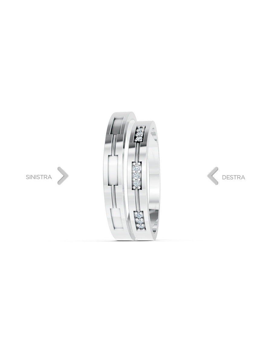 Argolla de matrimonio - unión perfecta - UNITI275
