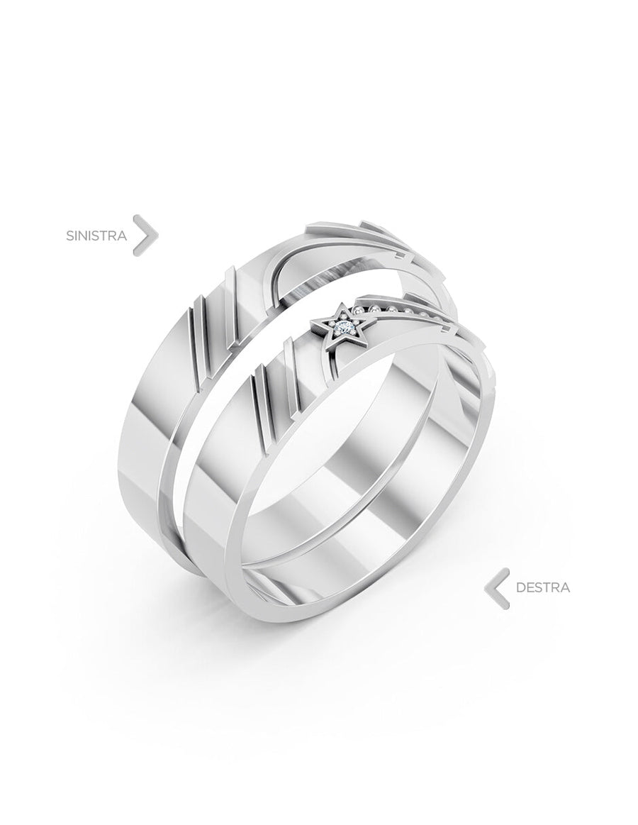 Argolla de matrimonio - unión perfecta - UNITI276