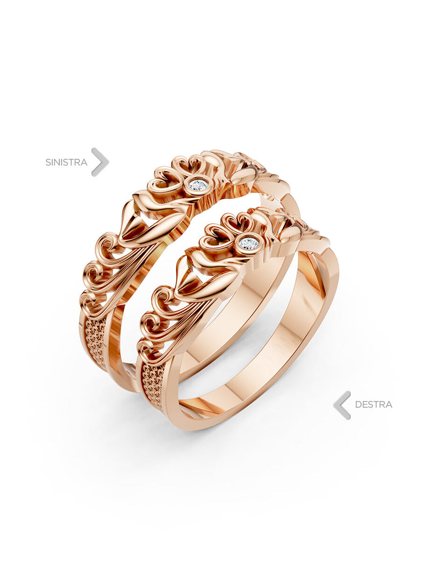 Argolla de matrimonio - unión perfecta - UNITI277