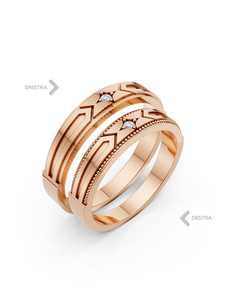 Argolla de matrimonio - unión perfecta - UNITI278