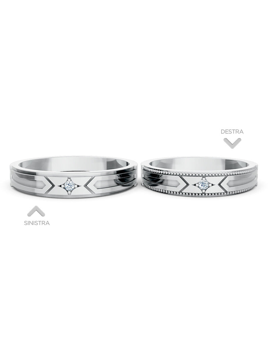 Argolla de matrimonio - unión perfecta - UNITI278