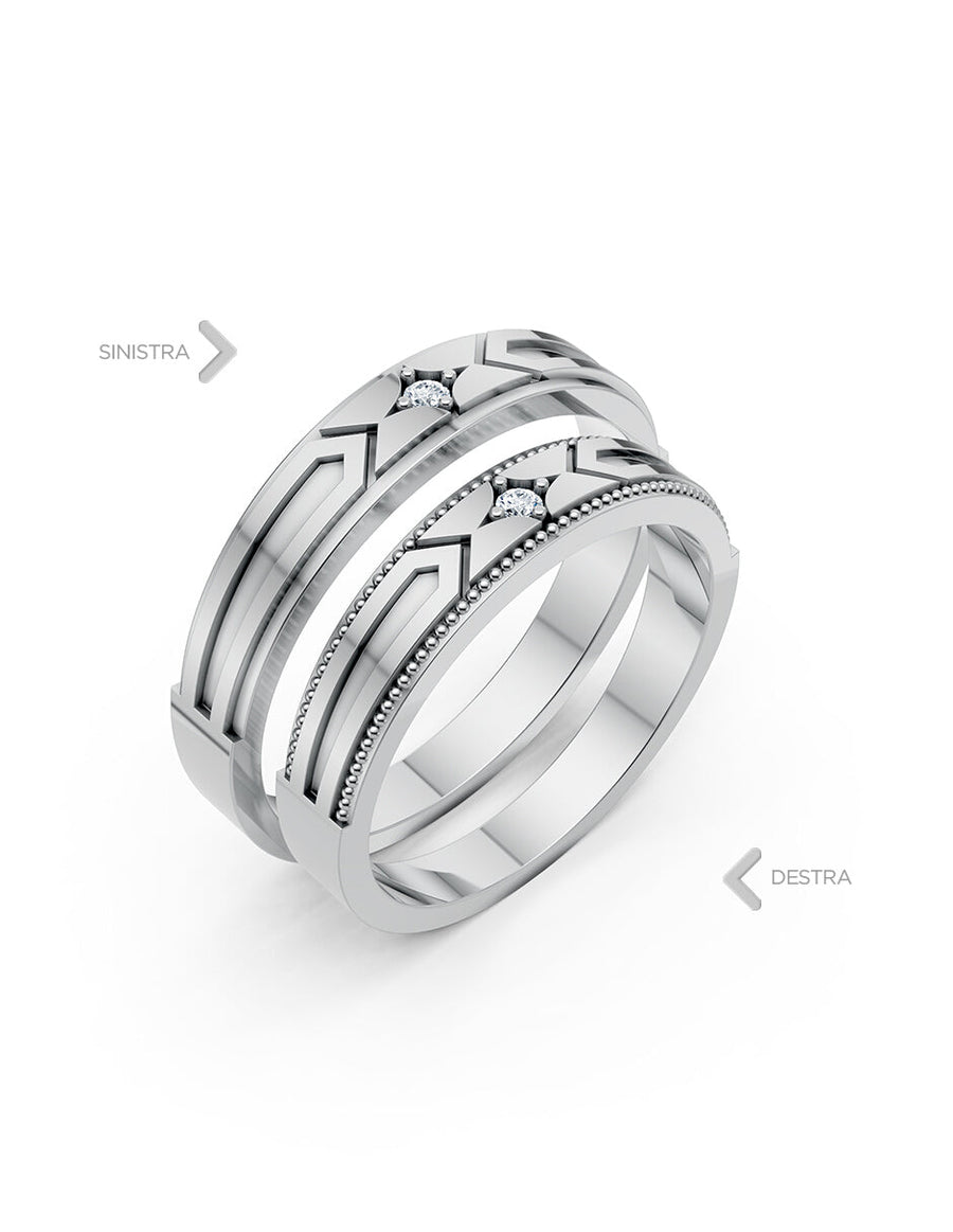 Argolla de matrimonio - unión perfecta - UNITI278