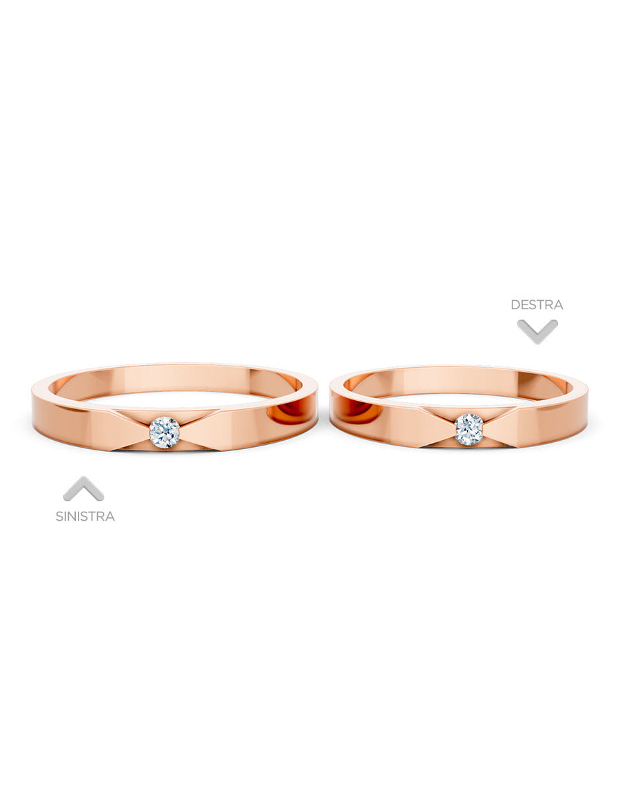 Argolla de matrimonio - unión perfecta - UNITI279