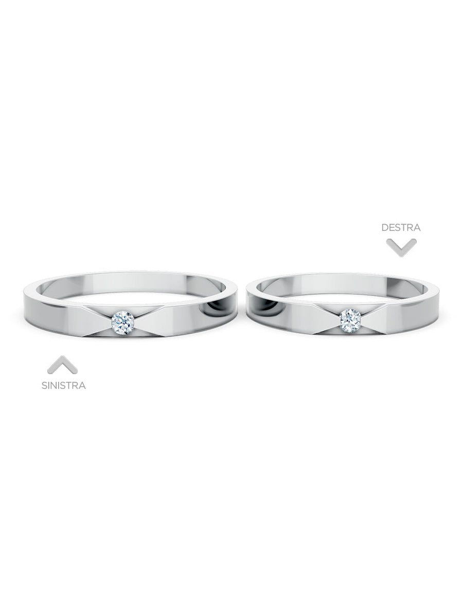 Argolla de matrimonio - unión perfecta - UNITI279