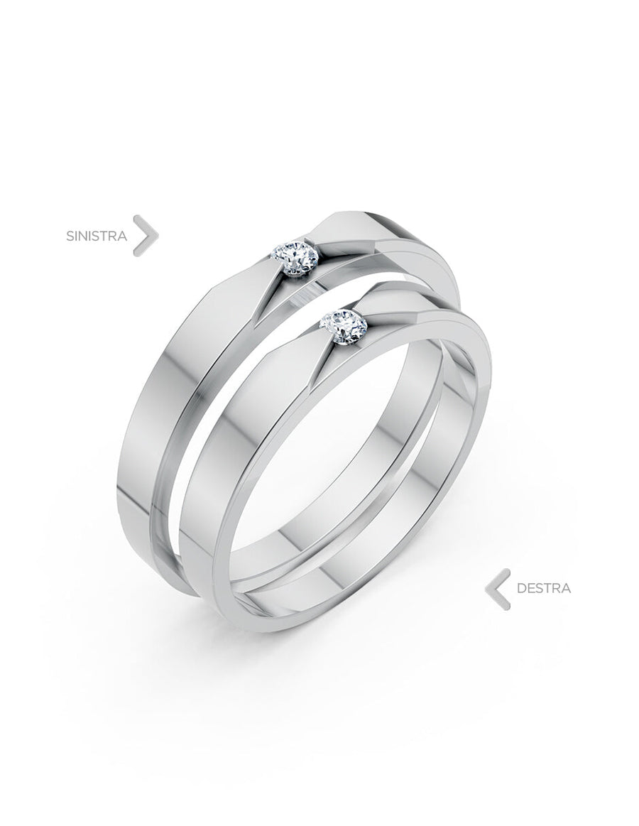 Argolla de matrimonio - unión perfecta - UNITI279