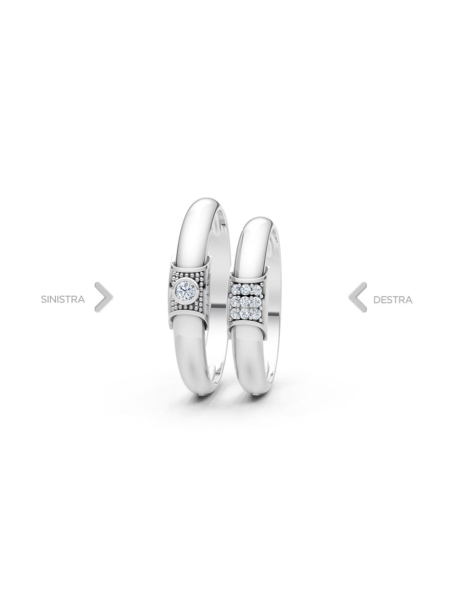 Argolla de matrimonio - unión perfecta - UNITI28
