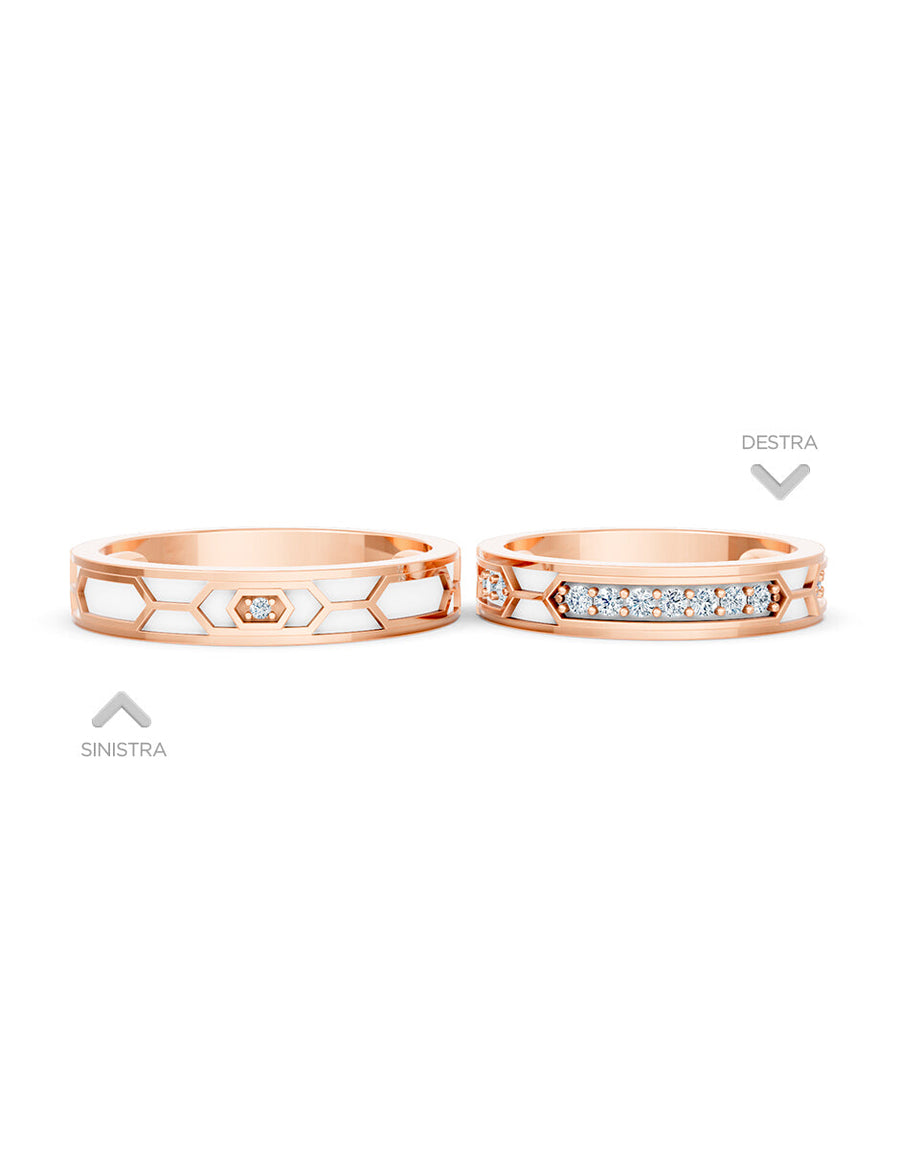 Argolla de matrimonio - unión perfecta - UNITI280