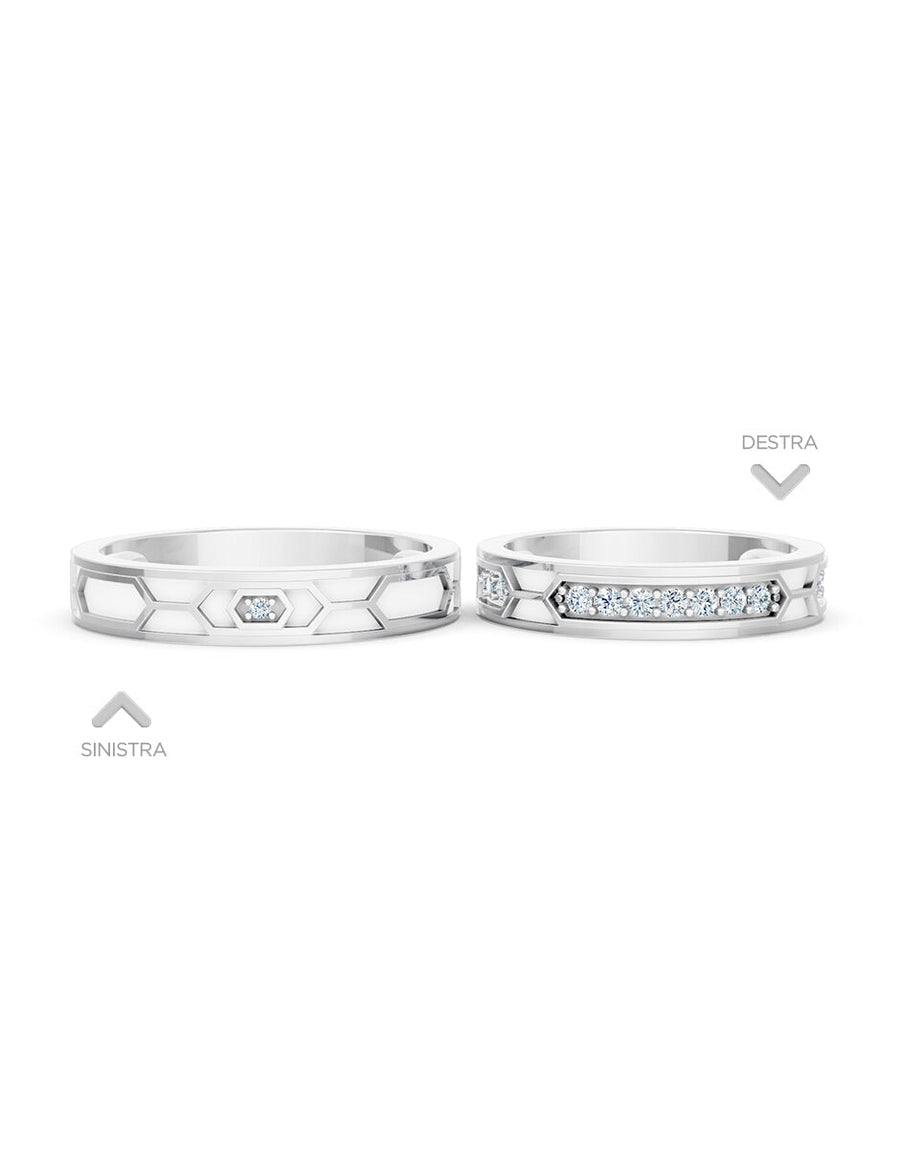 Argolla de matrimonio - unión perfecta - UNITI280
