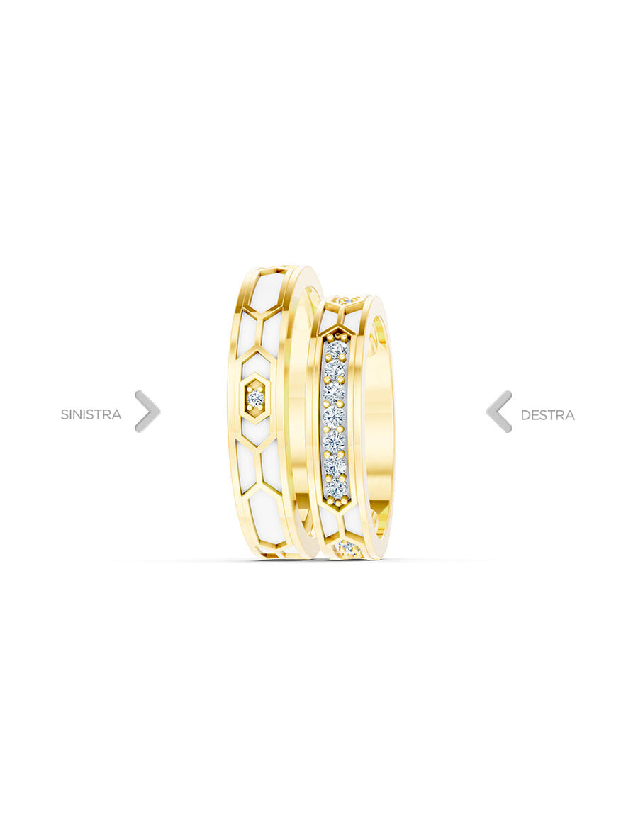 Argolla de matrimonio - unión perfecta - UNITI280