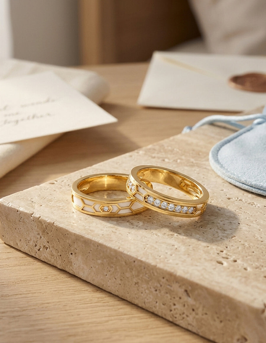 Argolla de matrimonio - unión perfecta - UNITI280