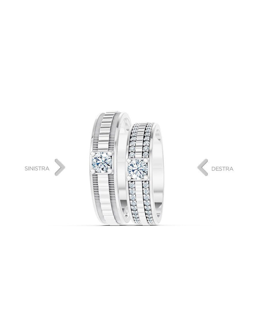 Argolla de matrimonio - unión perfecta - UNITI281