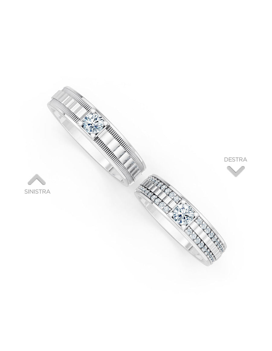 Argolla de matrimonio - unión perfecta - UNITI281
