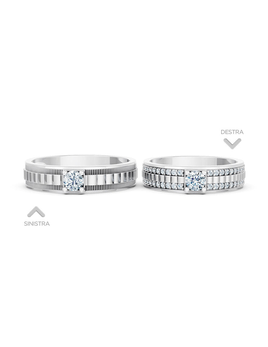 Argolla de matrimonio - unión perfecta - UNITI281