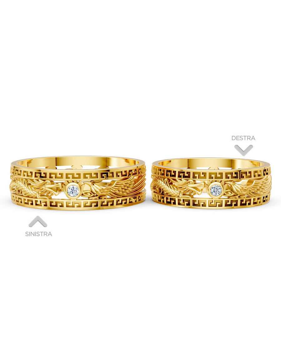 Argolla de matrimonio - unión perfecta - UNITI282