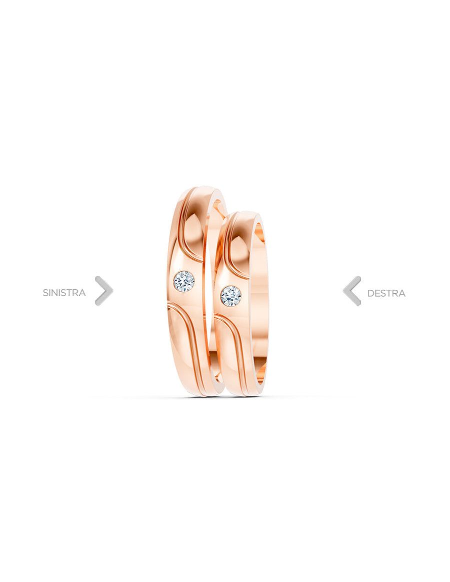 Argolla de matrimonio - unión perfecta - UNITI283