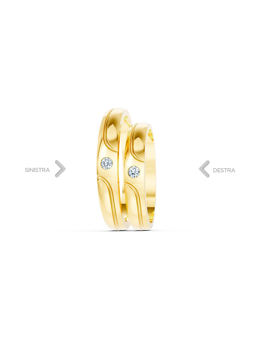 Argolla de matrimonio - unión perfecta - UNITI283