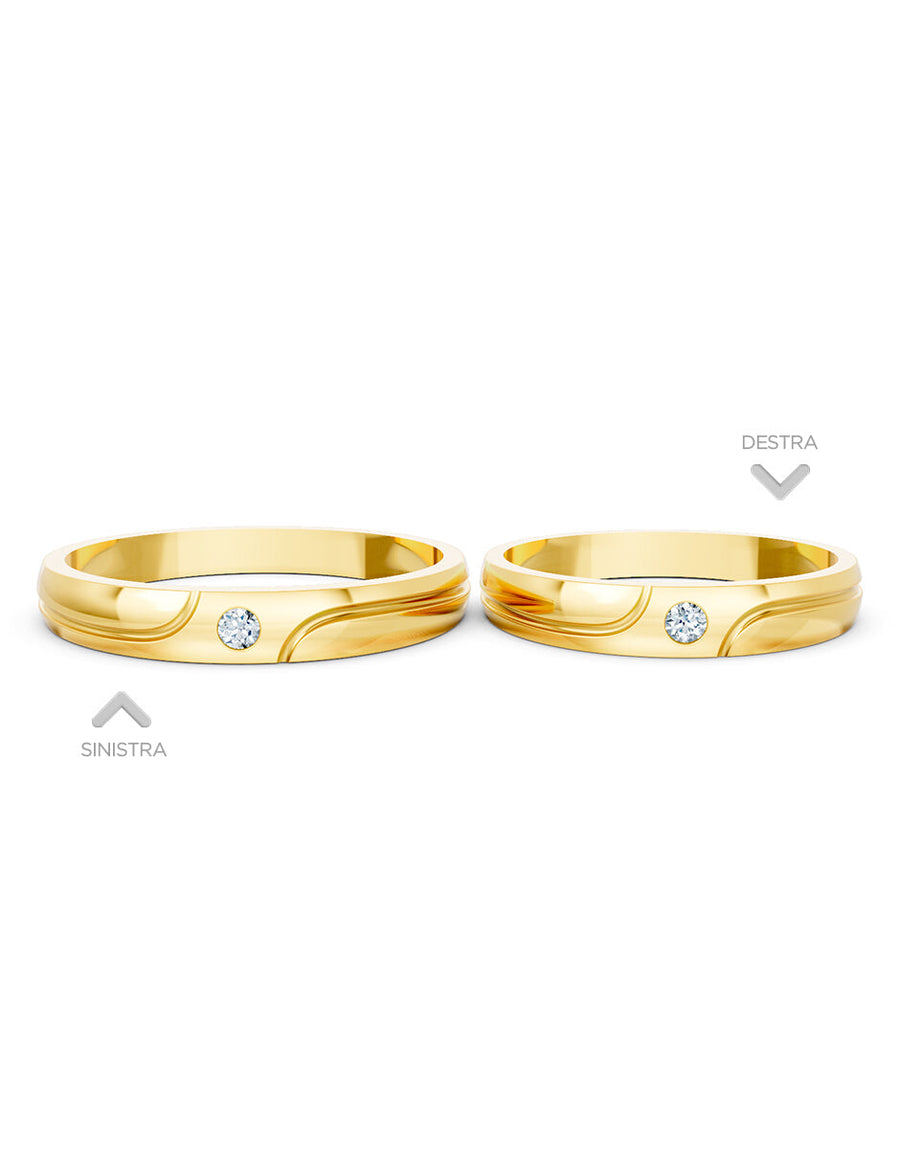 Argolla de matrimonio - unión perfecta - UNITI283
