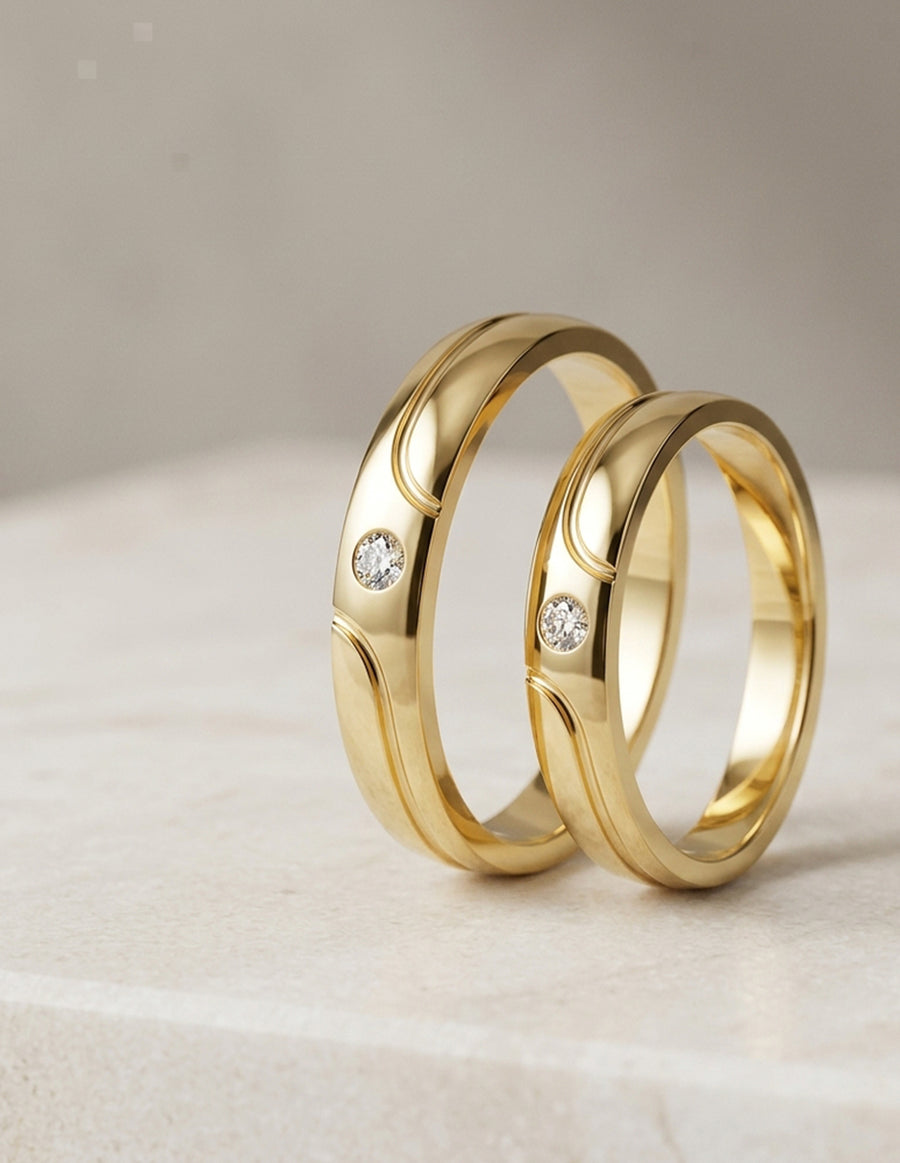 Argolla de matrimonio - unión perfecta - UNITI283